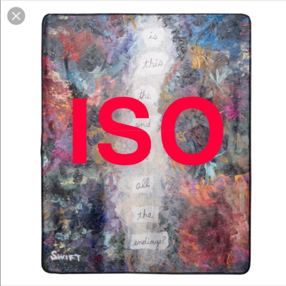 ISO Taylor Swift King Of My Heart Blanket